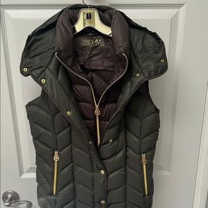 Michael Kors Women's Quilted Puffer Vest - Olive